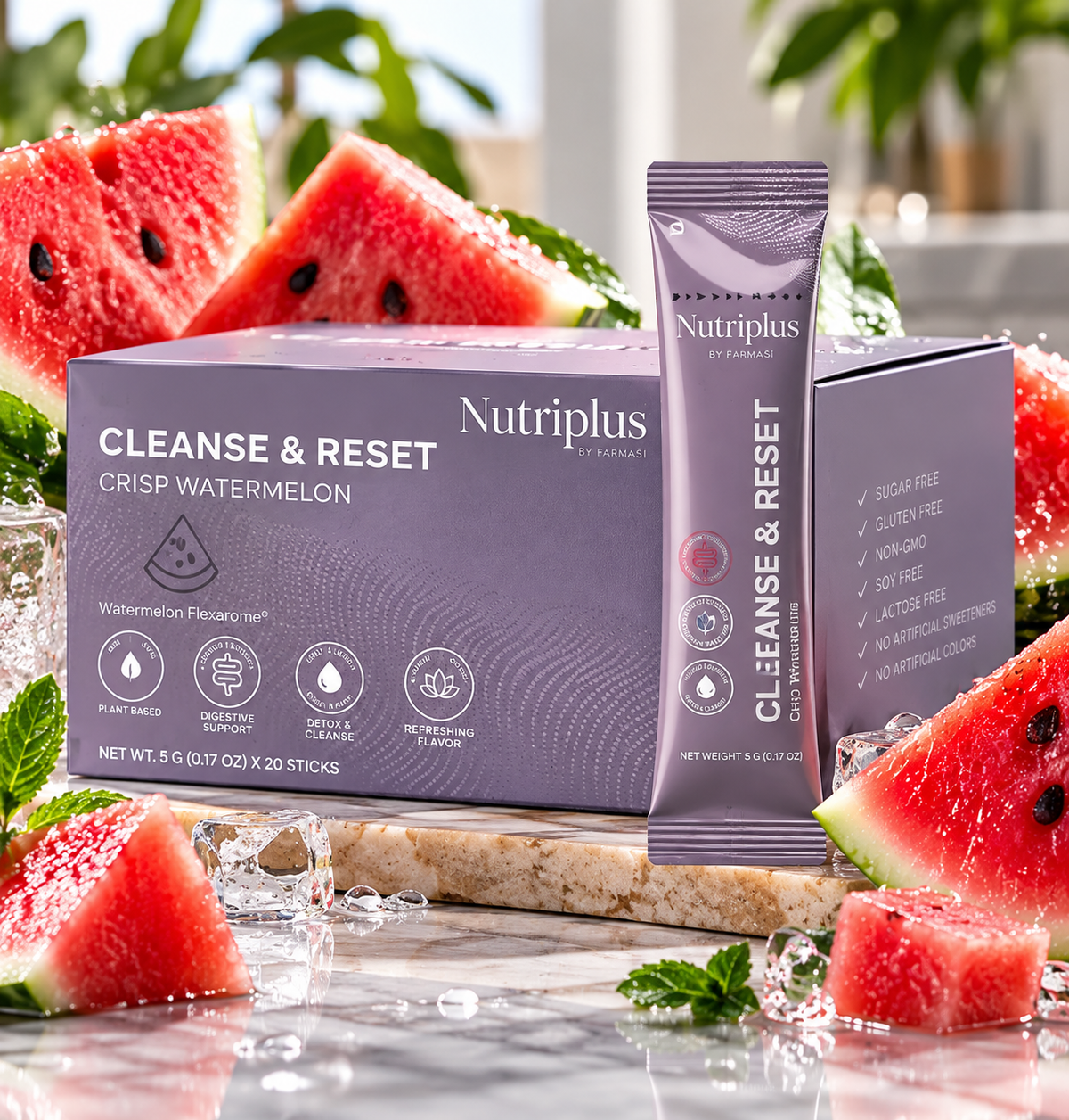 Nutriplus Cleanse & Reset Crisp Watermelon