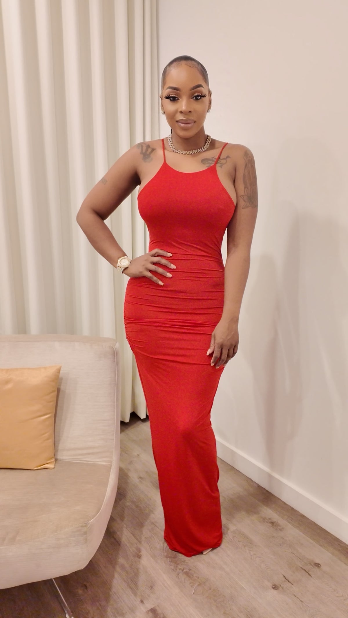 Ruby Woo Dress