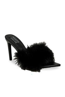 FUR BABY POINTED HEEL