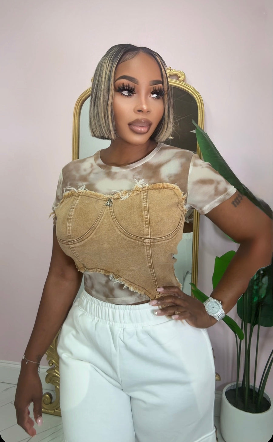 BROOKLYN BUSTIER TOP