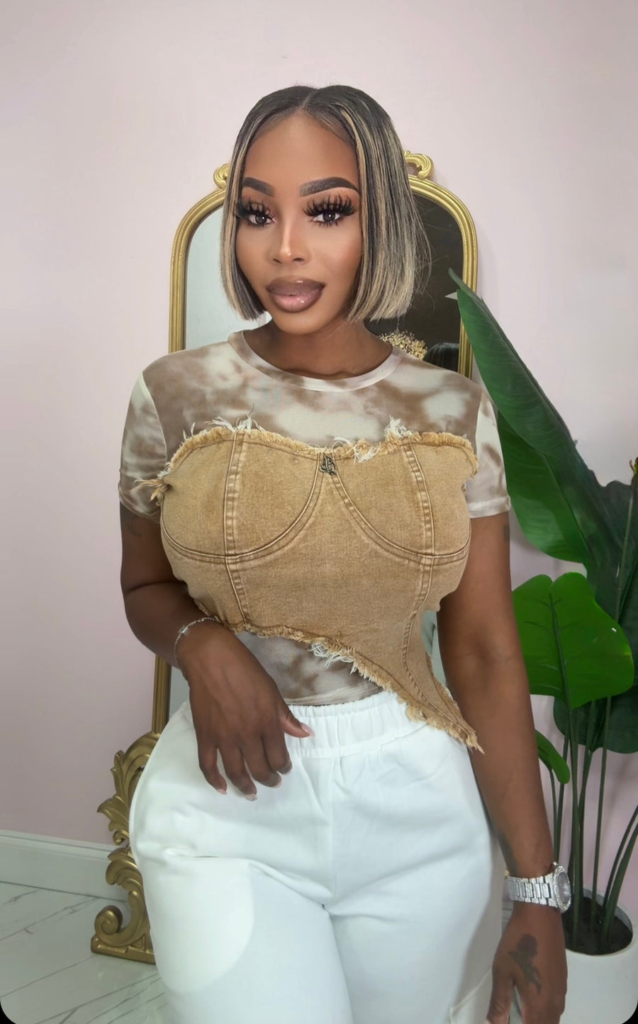 BROOKLYN BUSTIER TOP