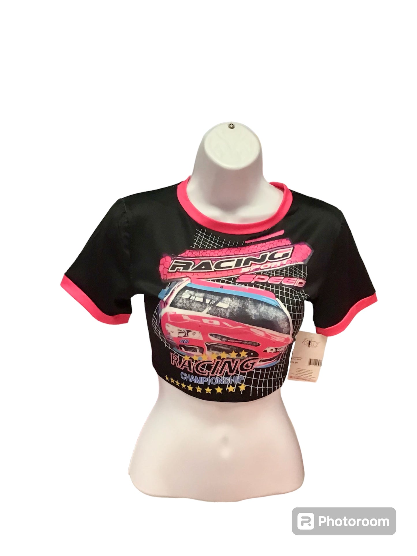 Racing babe top