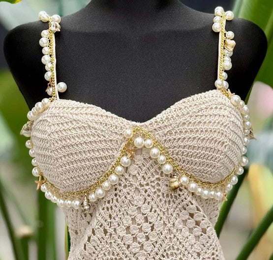 Sea Shells Crochet dress