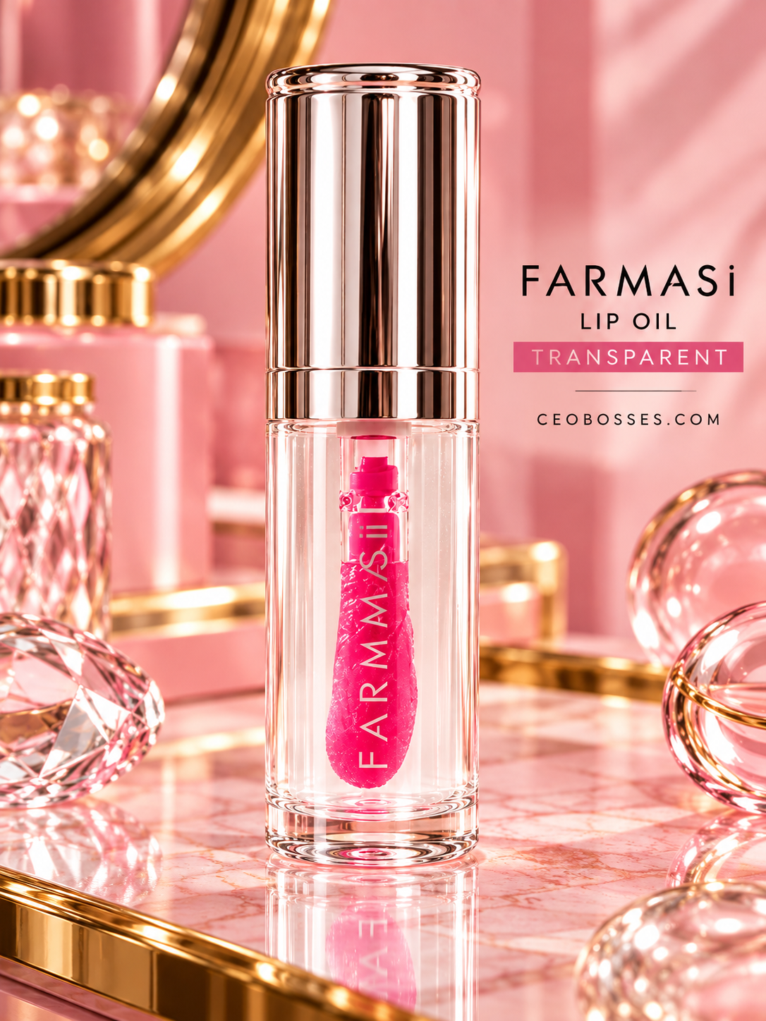 Farmasi Lip Oil Transparent - CEO Bosses