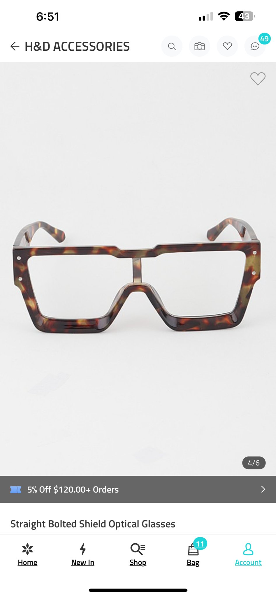 Vouge Glasses - Fashion Dollz Boutique